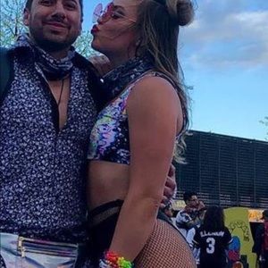 multi color rave top/swimsuit iheartraves